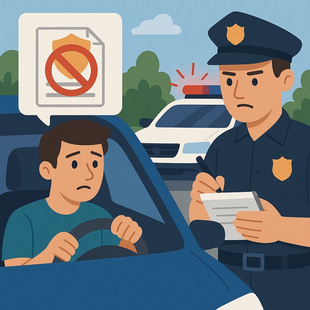 First Time Caught Driving Without Insurance