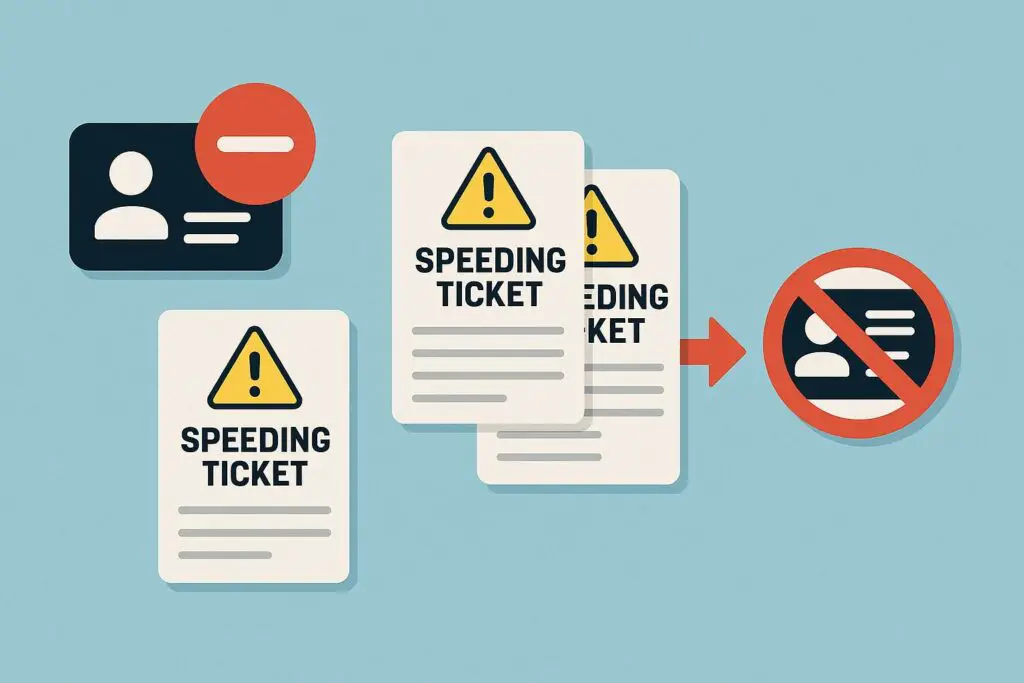 How Many Speeding Tickets Before Suspension
