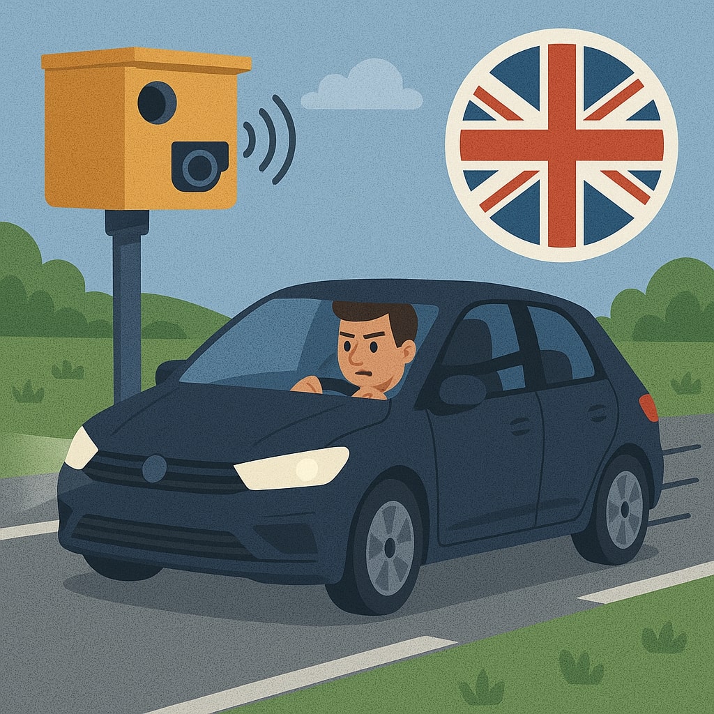 Caught Speeding by a Camera in the UK Here's What Happens