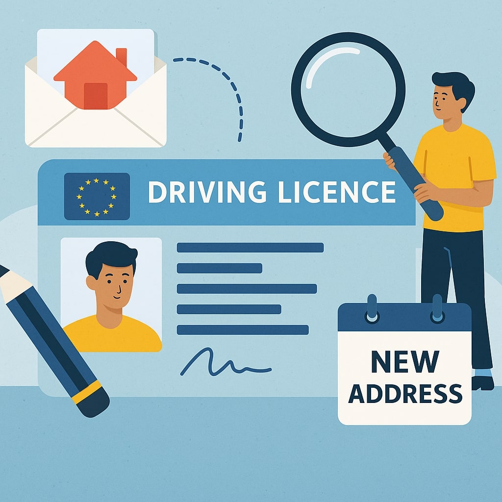 How to Change Address on Driving Licence