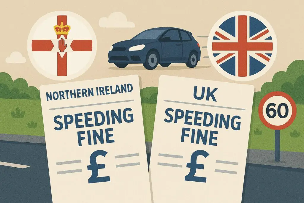 Northern Ireland vs UK Speeding Fines
